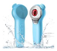 ADINC Facial Cleansing Brush, Waterproof and Rechargeable Face Scrub Brush for Men & Women, Cleansing, Exfoliating and Massaging, Electric Face Scrubber