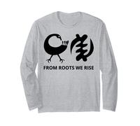 Adinkra Symbols from Ghana Collection Art African Tribal Long Sleeve T-Shirt