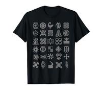 Adinkra Symbols from Ghana Collection Art African Tribal T-Shirt