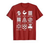 Adinkra Symbols from Ghana Collection Art African Tribal T-Shirt