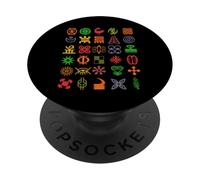 Adinkra Symbols From Ghana Collection Tribal Art African PopSockets Adhesive PopGrip