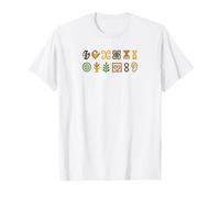 Adinkra Symbols from Ghana Collection Tribal Art African T-Shirt