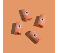 Adios Compostable Rolls in Coral Pink - Non Handle - 15 Bags - 1 Roll