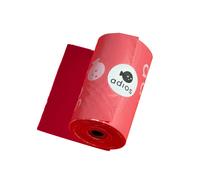 Adios Compostable Rolls in Hot Pink - Non Handle - 15 Bags