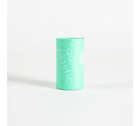 Adios Compostable Rolls in Mint - Non Handle - 15 Bags - 1 Roll