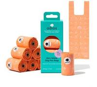 Adios Handle On A Roll Poo Bags Coral Pink - 120 Bags
