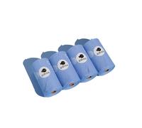 Adios Plastic Compostable Rolls in Cornflower Blue - Non Handle - 60 Bags