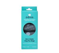 Adios Plastic Compstable Poo Bag Grey 4 X 15's