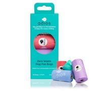 Adios Plastic Compstable Poo Bag Rainbow 8 X 15's