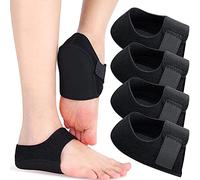 Adipn 2 Pairs Black Gel Heel Pads
