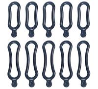 Adipn NA 10 Pcs Bicycle Silicone Band Bike Mount Silicone Strap for Flashlights Cell Phones Speaker Lights Holder Bicycle Handlebar