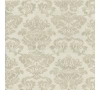 Adira Damask Textured Wallpaper Gold / Cream Muriva 811311