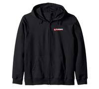 Adirondack Mountains Logo Emblem - The Adirondacks New York Zip Hoodie
