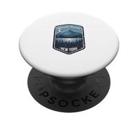 Adirondack Mountains New York Hiking Camping Outdoor PopSockets Adhesive PopGrip
