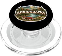 Adirondack Mountains New York Souvenir Camping Hiking Lover PopSockets PopGrip for MagSafe