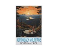 Adirondack Mountains North America，1000 Piece Paper Puzzle for An Unforgettable Family Activity - Suitable for All Ages（50x70cm）-AK79
