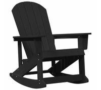 Adirondack Rocking Chair Plastic Outdoor Chair Garden Seating vidaXL