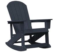 Adirondack Rocking Chair Plastic Outdoor Chair Garden Seating vidaXL