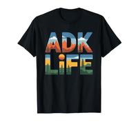 Adirondacks Life New York Hiking Mountains Outdoor Identity T-Shirt