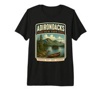 Adirondacks New York Gift Adirondacks Vacation Premium T-Shirt