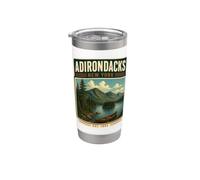 Adirondacks New York Gift Adirondacks Vacation Stainless Steel Insulated Tumbler