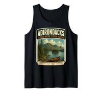 Adirondacks New York Gift Adirondacks Vacation Tank Top