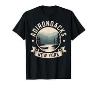 Adirondacks New York Scenic Nature Travel Souvenir T-Shirt