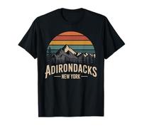Adirondacks New York Vintage Adirondack Design T Shirts T-Shirt