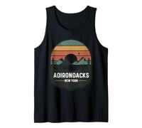 Adirondacks New York Vintage Adirondack Design T Shirts Tank Top
