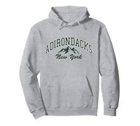 Adirondacks New York Vintage Mountain Town Pullover Hoodie