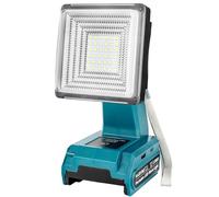 Adisipsoarin 25W LED Work Light for Bosch 18v Battery, Floodlight with USB-A&USB-C 2.1A Fast Charging Ports for Jobsite, Car Repairing, Camping, Emergency(Battery Not Included)