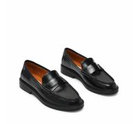 Adison Leather Loafers Black