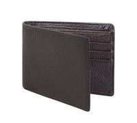 AdiStylinno Men’s Leather Wallet, RFID Blocking Bifold Men’s Wallets Bussiness Card Holder Billfold with Coin Pocket 1 ID Window 5 Card Slots, Coffee, 11.8*9.8*2 cm / 4.6*3.8*0.8 in, Modern