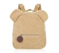 AdiStylinno Small Backpack for Women, Cute Plush Mini Backpacks with Adjustable Strap, Ladies Casual Small Rucksack Daypcak for Travel, Shopping, and Daily Use (Khaki)