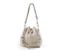 AdiStylinno Straw Beach Bag for Women, Weave Drawstring Bucket Bag Crossbody Bags with Detachable Shoulder Strap Delicate Straw Handbag Shoulder Bags for Holiday Beach (Khaki)