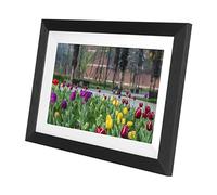 ADITAM 10.1 Inch WiFi Digital Photo Frame, 1280x800 IPS Touch Screen Smart Digital Picture Frame with 12G Storage, Easy Share Photos or Videos via APP for Home Decor Gift, Black(UK) Double the comfort