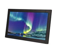 ADITAM 18.5 Inch HD Digital Picture Frame, 1080P Multifunctional LED Digital Photo Frame with Remote Control, Support Video, Music, Slide Show, Home Decorated Frame for Gift(UK Black) Double the