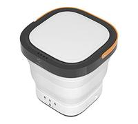 ADITAM Portable Folding 9L Washing Machine, Gray, Top Load, Energy Efficient