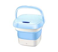 ADITAM Portable Handy Washing Machine |Mini Folding Semi-Automatic Compact Washer, for Apartment,RV,Traveling Double the comfort