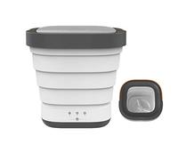 ADITAM Portable Washing Machine,Foldable Mini Compact Electric Laundry Cleaning Machine, for Dormitory, Apartment, Rv, Camping Double the comfort