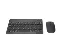 ADITAM Wireless Keyboard Mouse Combo, Ultra Thin Quiet Keyboard Mouse, Three Levels Adjustment DPI, Built In Rechargeable Battery, for Windows, Computer, Desktop(Black) Double the comfort