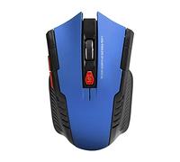 ADITAM Wireless Mouse, 3 Levels DPI Adjustable Optical Mouse, Computer External Device with USB Receiver, Ergonomic Shape Design Mouse, Accurate Positioning(blue) Double the comfort