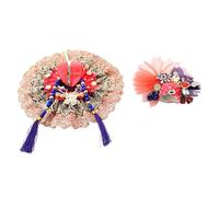 Aditri Creation Laddu Gopal Dress Cloth Bhagwan Poshak of God Krishna Kanhaiya Dev Vastra with Mukut for Metal Idol Statue for Indian Traditional Janmashtami Festival(Size:- 2-4 No.Dia- 8")