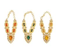 Aditri Creation Set of 3 Mala for Laddu Gopal/Devi Maa/Radha Krishna/Indian Traditional Holi Festival God Goddess Set Deities jewellary All God Idol Statue (Size:- 2")