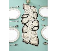 ADITYA IMPEX Premium Handcraf Beautiful Beaded Table Runner Craftsmanship (13 * 36 Inches) t TR-026