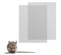 Adiwo 2 Pcs 304 Stainless Steel Mesh, 20 Mesh Professional Mouse Rodent Insect, Metal Filter Fine Screen Roll Drain, Wire Mesh Sheet, for Vents, Home, Kitchen, Garden, 40 x 30 cm