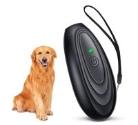 Adiwo Dog Barking Stopper, Handheld Ultrasonic Anti Barking Device, Rechargeable Dog Behaviour Corrector, Safety Mini Dog Barking Deterrent Device, LED Indicator, Training For Small Medium Large Dogs