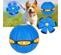 Adiwo Flying Saucer Ball Dog Toy, Pet Toy Flying Saucer Ball, Portable Flying Saucer Toy, Outdoor Decompression Magic Ufo Ball Toy, Deformed Ball Parent-Child Toys for Outdoor Sports Beach Games