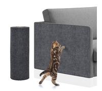 Adiwo Self-Adhesive Scratch Mat, 30 cm x 100 cm, Cat Scratching Mat, Scratch Protection, Sofa Cat, DIY Scratching Boards, Scratch Wall for Furniture, Scratching Carpet, Couch Protection (Dark Grey)
