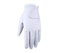 ADIX Sports 1 PC Single Left Hand Golf Unisex Premium Leather Golf Glove - Color White (S)